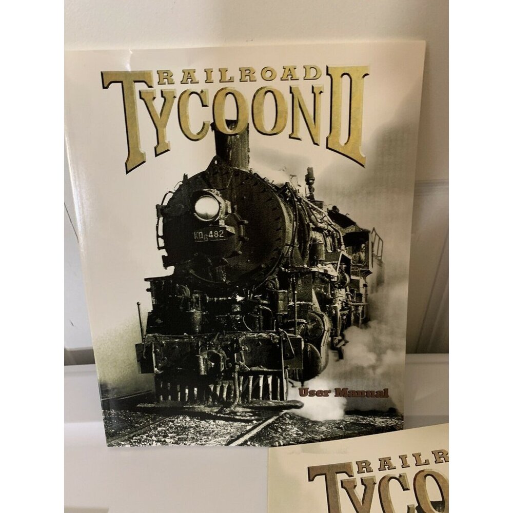 Railroad Tycoon II Gold Edition PC /‎ Computer Big Box Game